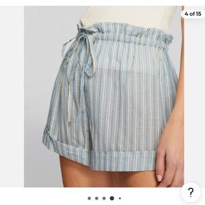Doen NWT Blaze Shorts in Monte Isola Stripe